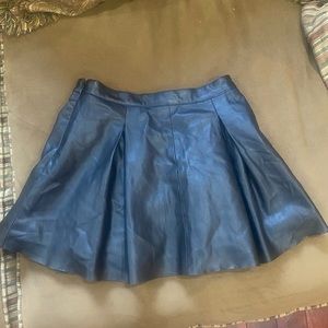 Girls Faux leather skirt